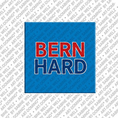 MAGNET-STORIES Bernhard - Magnet mit dem Vornamen Bernhard