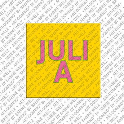MAGNET-STORIES Julia - Magnet with the name Julia