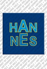 MAGNET-STORIES Hannes - Magnet with the name Hannes
