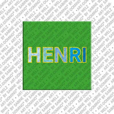 MAGNET-STORIES Henri - Magnet mit dem Vornamen Henri
