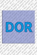 MAGNET-STORIES Dor - Magnet mit dem Vornamen Dor