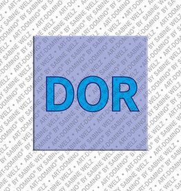 ART-DOMINO® BY SABINE WELZ Aimant - DOR