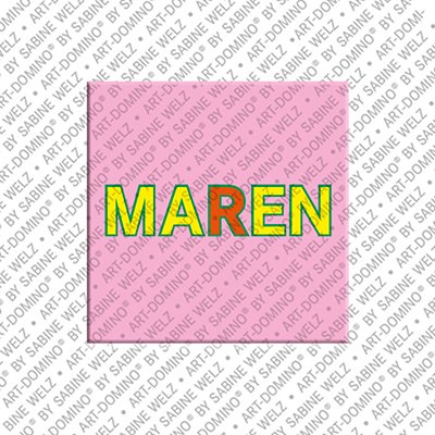 MAGNET-STORIES Maren - Magnet mit dem Vornamen Maren