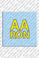 MAGNET-STORIES Aaron - Magnet with the name Aaron