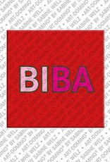MAGNET-STORIES Biba - Aimant avec le nom Biba