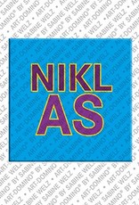 MAGNET-STORIES Niklas - Aimant avec le nom Niklas