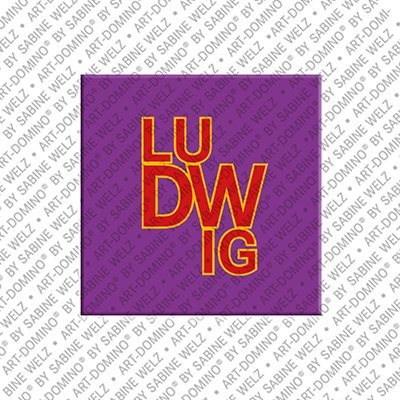 MAGNET-STORIES Ludwig - Aimant avec le nom Ludwig