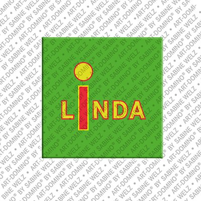MAGNET-STORIES Linda - Magnet with the name Linda