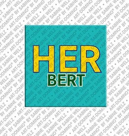 ART-DOMINO® BY SABINE WELZ Aimant - HERBERT