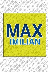 MAGNET-STORIES Maximilian - Magnet with the name Maximilian