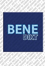 MAGNET-STORIES Benedikt - Magnet mit dem Vornamen Benedikt