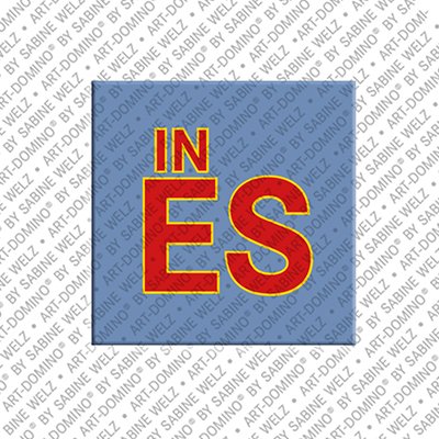 MAGNET-STORIES Ines - Magnet mit dem Vornamen Ines