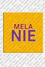 MAGNET-STORIES Melanie - Magnet with the name Melanie