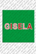 MAGNET-STORIES Gisela - Magnet with the name Gisela