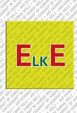 MAGNET-STORIES Elke - Magnet with the name Elke