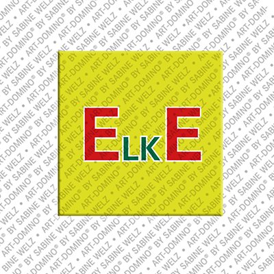 MAGNET-STORIES Elke - Magnet with the name Elke