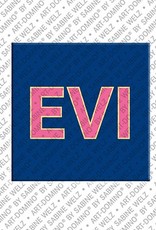 MAGNET-STORIES Evi - Magnet with the name Evi