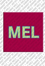 MAGNET-STORIES Mel - Aimant avec le nom Mel