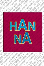 MAGNET-STORIES Hanna - Aimant avec le nom Hanna