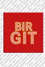 MAGNET-STORIES Birgit - Magnet mit dem Vornamen Birgit