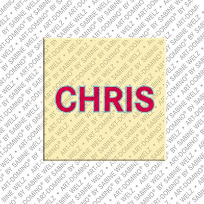 MAGNET-STORIES Chris - Aimant avec le nom Chris