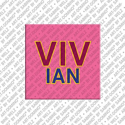 MAGNET-STORIES Vivian - Magnet mit dem Vornamen Vivian
