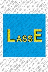 MAGNET-STORIES Lasse - Aimant avec le nom Lasse