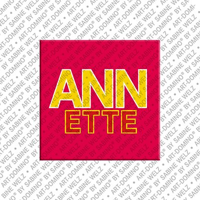 MAGNET-STORIES Annette - Magnet with the name Annette