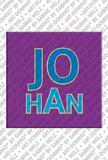MAGNET-STORIES Johan - Aimant avec le nom Johan