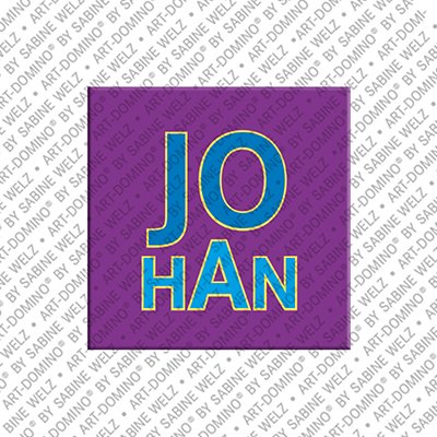 MAGNET-STORIES Johan - Magnet mit dem Vornamen Johan