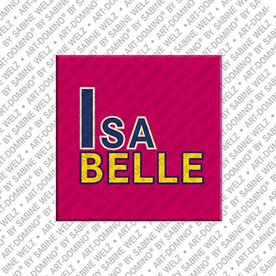 MAGNET-STORIES Isabelle - Aimant avec le nom Isabelle