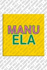 MAGNET-STORIES Manuela - Magnet with the name Manuela