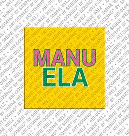 ART-DOMINO® BY SABINE WELZ Aimant - MANUELA