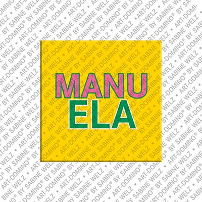 MAGNET-STORIES Manuela - Magnet with the name Manuela