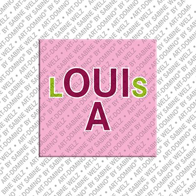 MAGNET-STORIES Louisa - Aimant avec le nom Louisa