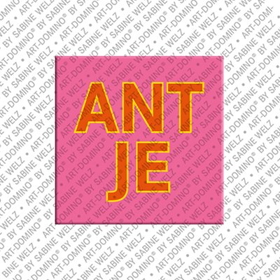 MAGNET-STORIES Antje - Magnet mit dem Vornamen Antje