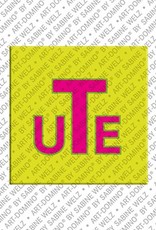 MAGNET-STORIES Ute - Magnet mit dem Vornamen Ute