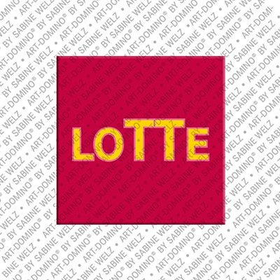 MAGNET-STORIES Lotte - Aimant avec le nom Lotte