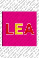 MAGNET-STORIES Lea - Magnet mit dem Vornamen Lea