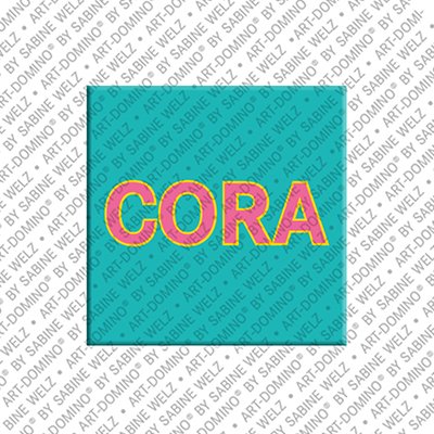 MAGNET-STORIES Cora - Magnet with the name Cora