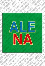 MAGNET-STORIES Alena - Magnet with the name Alena