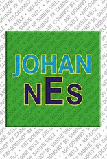 MAGNET-STORIES Johannes - Magnet mit dem Vornamen Johannes