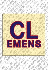 MAGNET-STORIES Clemens - Aimant avec le nom Clemens