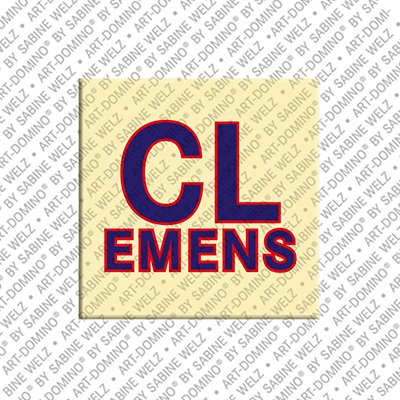 MAGNET-STORIES Clemens - Magnet with the name Clemens