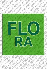 MAGNET-STORIES Flora - Aimant avec le nom Flora