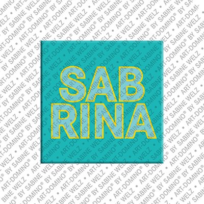 MAGNET-STORIES Sabrina - Aimant avec le nom Sabrina