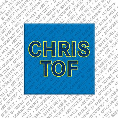 MAGNET-STORIES Christof - Aimant avec le nom Christof