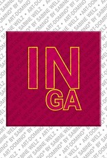 MAGNET-STORIES Inga - Magnet with the name Inga