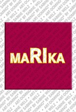 MAGNET-STORIES Marika - Magnet mit dem Vornamen Marika
