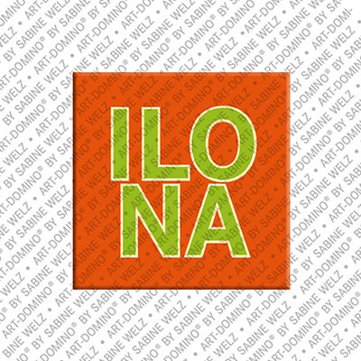 MAGNET-STORIES Ilona - Magnet with the name Ilona